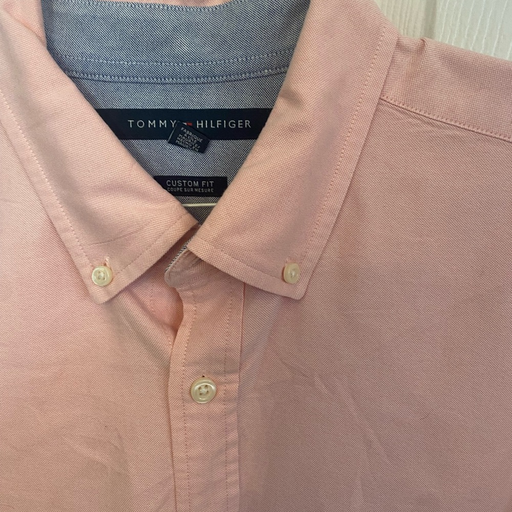Men’s Tommy Hilfiger L L/S Oxford shirt. - Picture 4 of 5